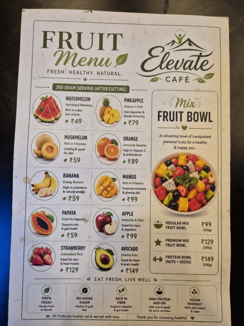 Elevate Cafe - Elevate Cafe The RK fitness, 2nd floor, Chauhan State, GE Rd, near Chandra Maurya, Talkies, Supela, Bhilai, Chhattisgarh 490023, India