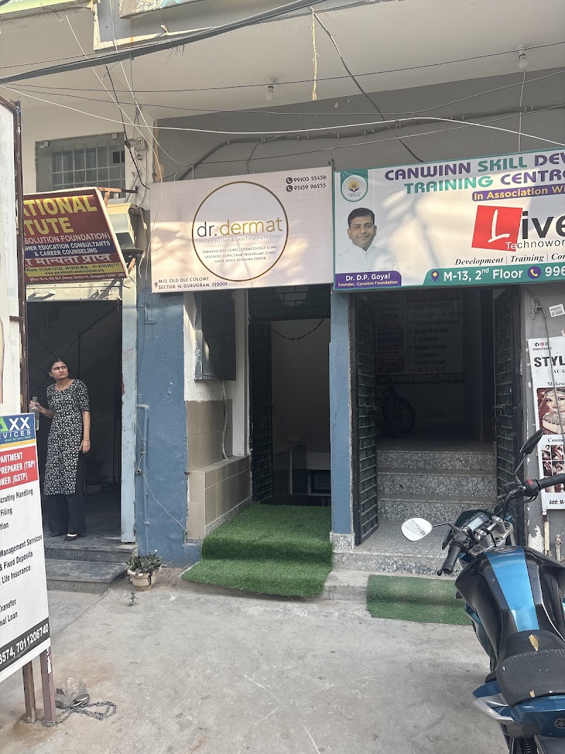 Dr. Derma Tricho Hair & Skin Aesthetics - Dr. Derma Tricho Hair & Skin Aesthetics M13, Block B, Old DLF Colony, Sector 14, Gurugram, Haryana 122001, India