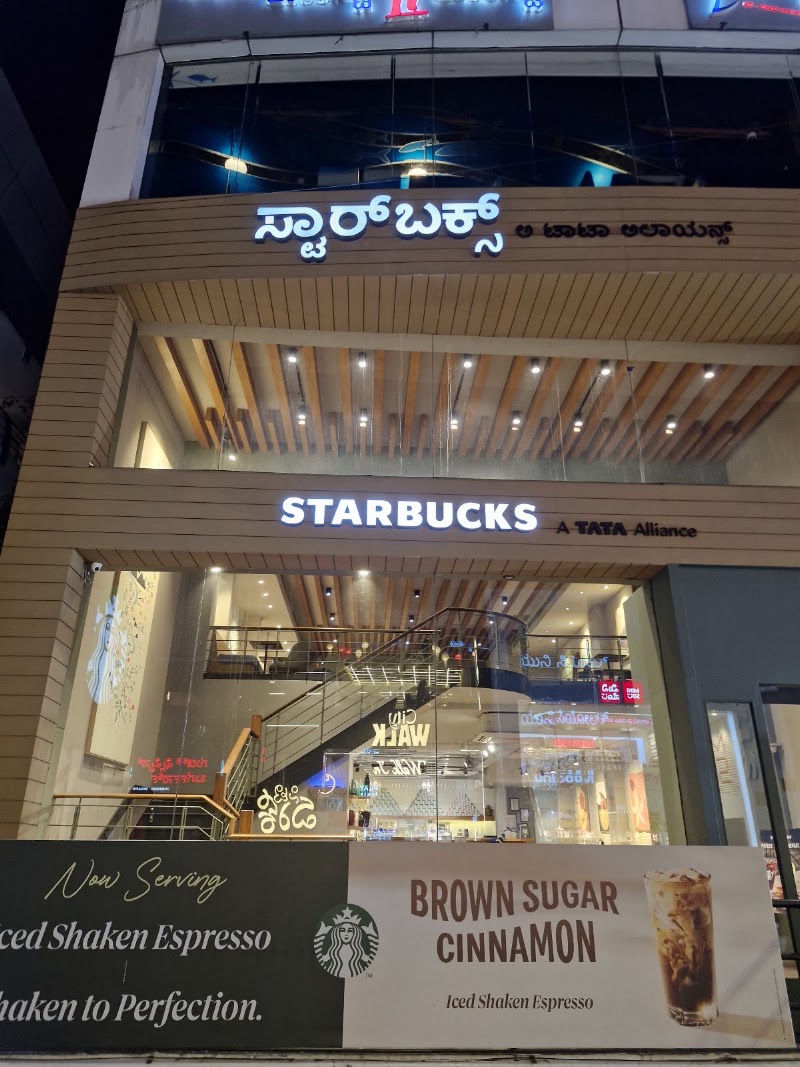 Starbucks - Starbucks 55 & 51 Ground Prestige Rr Building MG Road, Church St, near Anjappar Chettinad Restaurant, Shanthala Nagar, Ashok Nagar, Bengaluru, Karnataka 560001, India