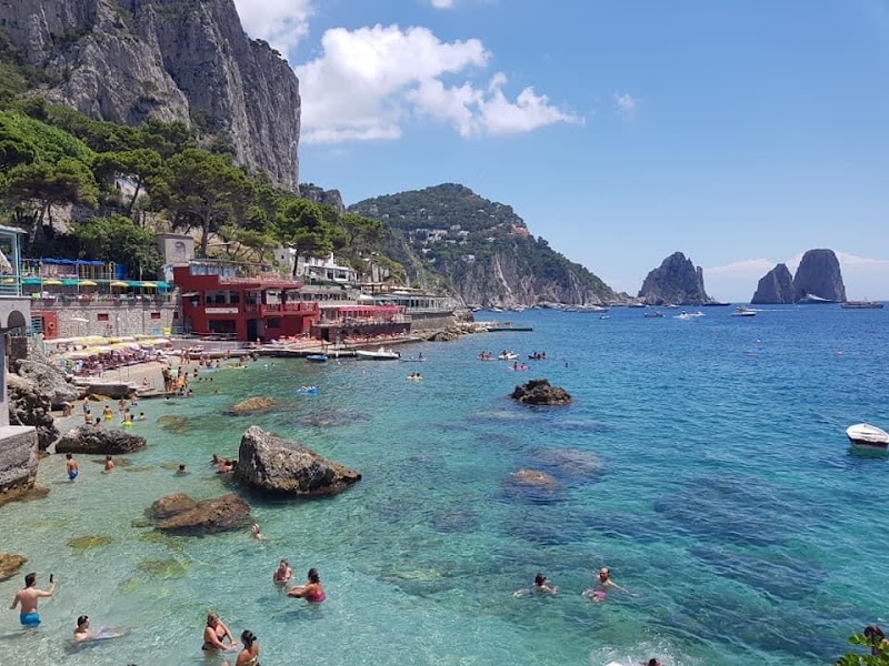 Marina Piccola Beach - Marina Piccola Beach Spiaggia di Marina Piccola, Via Marina Piccola, 80073 Capri NA, Italy