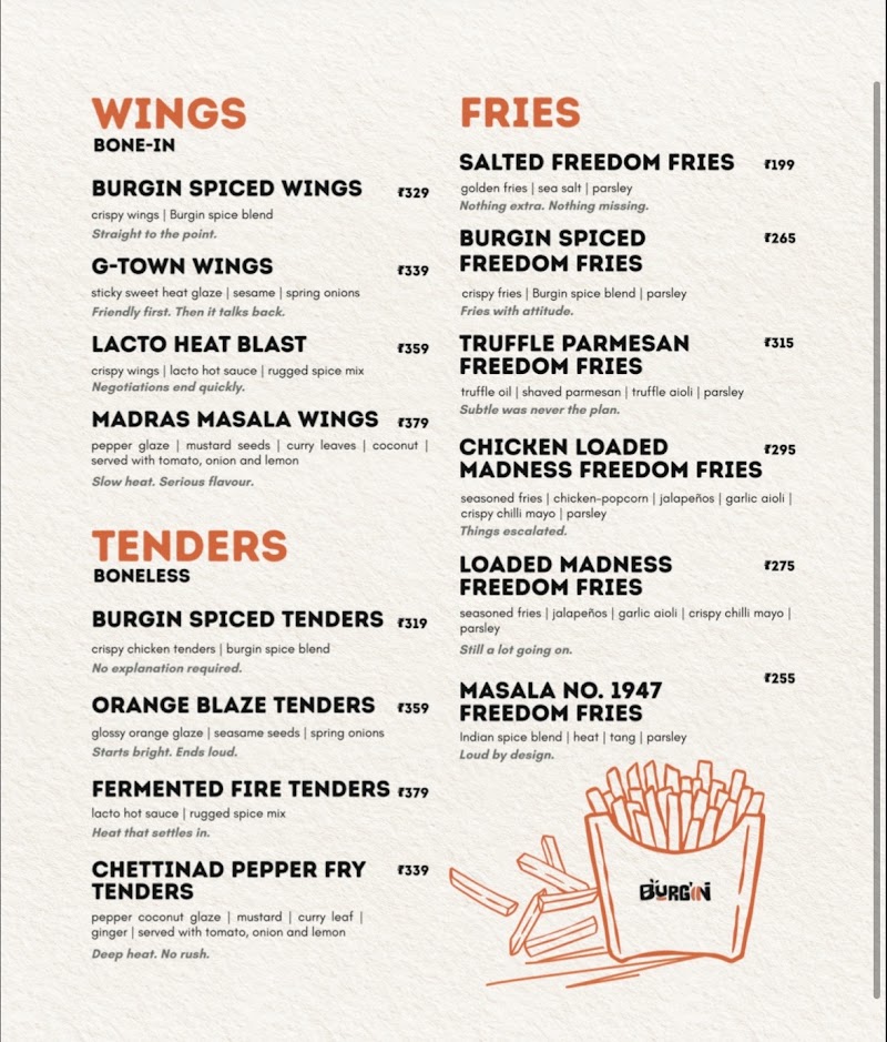 Burgin Burgers - Burgin Burgers, 117, First Floor, Crosspoint Mall, Sector 28, DLF City IV, Gurugram, Haryana 122022, India