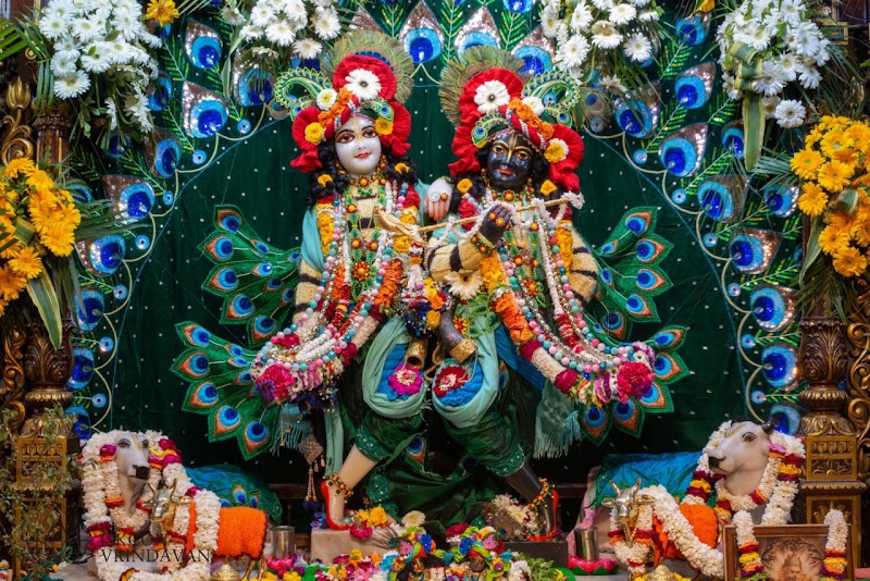 Sri Sri Krishna Balaram Mandir (ISKCON Vrindavan) - Sri Sri Krishna Balaram Mandir (ISKCON Vrindavan) Krishna Balaram Temple, Bhaktivedanta Swami Marg, Raman Reiti, Vrindavan, Uttar Pradesh 281121, India