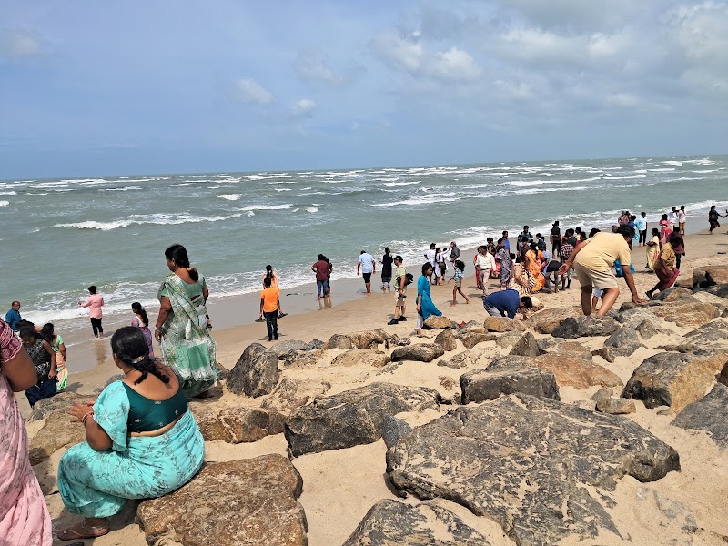 Rameswaram Dhanushkodi Sea Point - Rameswaram Dhanushkodi Sea Point, 59RW+6GG, Rameswaram-Dhanushkodi Rd, Dhanushkodi, Rameswaram, Tamil Nadu 623526, India
