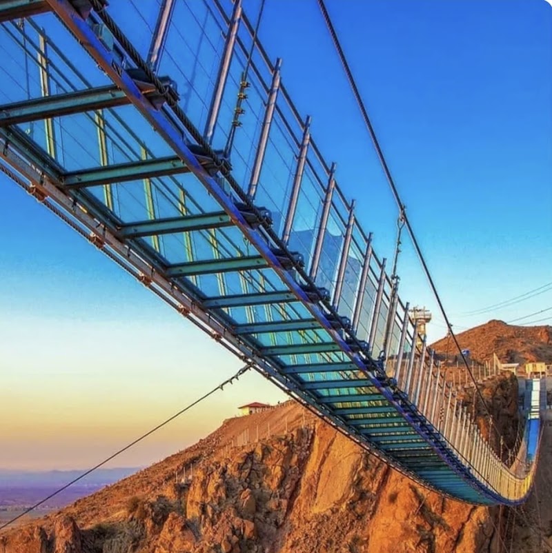 دفتر روابط عمومی - پل معلق شیشه ای - دفتر روابط عمومی - پل معلق شیشه ای, 3GH5+XPM, Hir, Ardabil Province, Iran