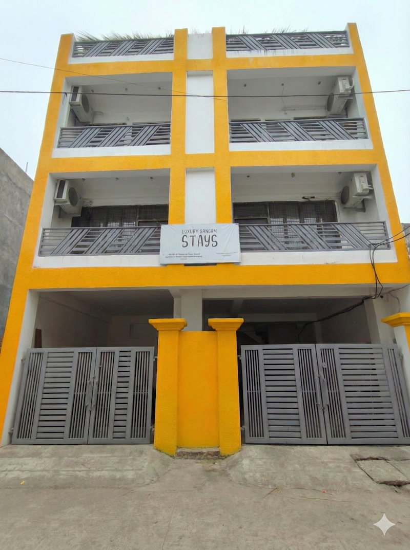 Luxury Sangam Stays - Luxury Sangam Stays FV43+287, Darbhanga Colony, George Town, Prayagraj, Uttar Pradesh 211002, India