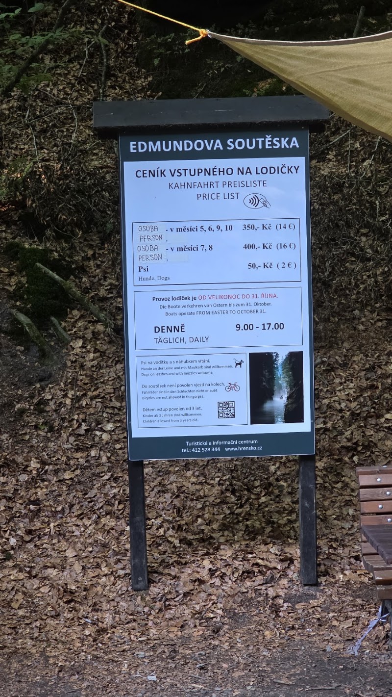 Kładka nad rzeką - Kładka nad rzeką, Naučná stezka Okolím Hřenska 407/17, 407 17 Hřensko, Czechia