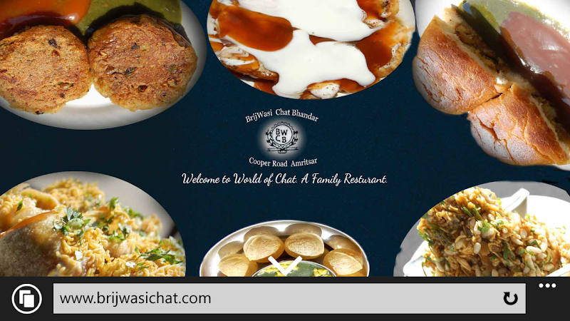 Brijwasi Chat Bhandar - Brijwasi Chat Bhandar, Opposite giani tea stall, Maharaja Ranjit Singh Nagar, INA Colony, Amritsar, Punjab 143001, India