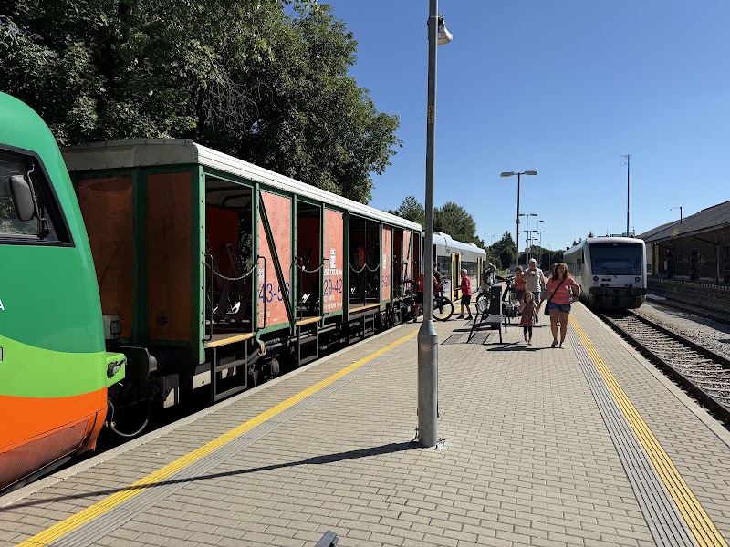 Train station Cesky Krumlov - Train station Cesky Krumlov, tř. Míru 1, Nádražní Předměstí, 381 02 Český Krumlov-Český Krumlov 1, Czechia