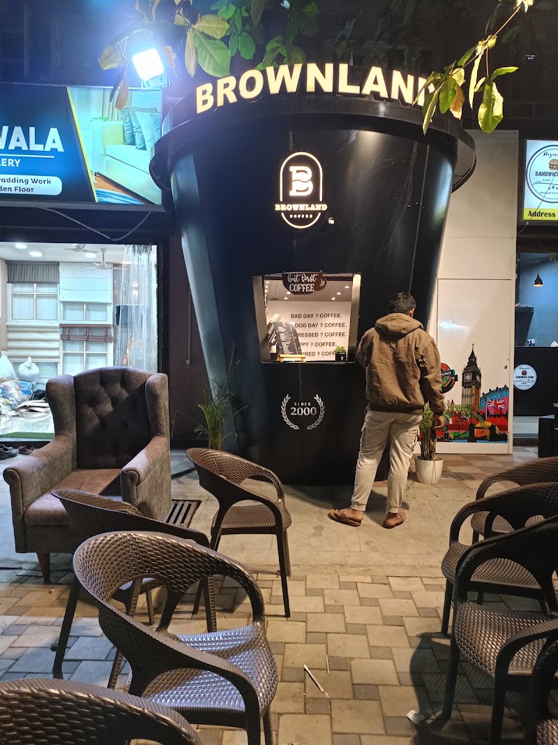 Brownland Coffee - Brownland Coffee, behind Zudio, Old Rajendra Nagar, Shailendra Nagar, Raipur, Chhattisgarh 492001, India
