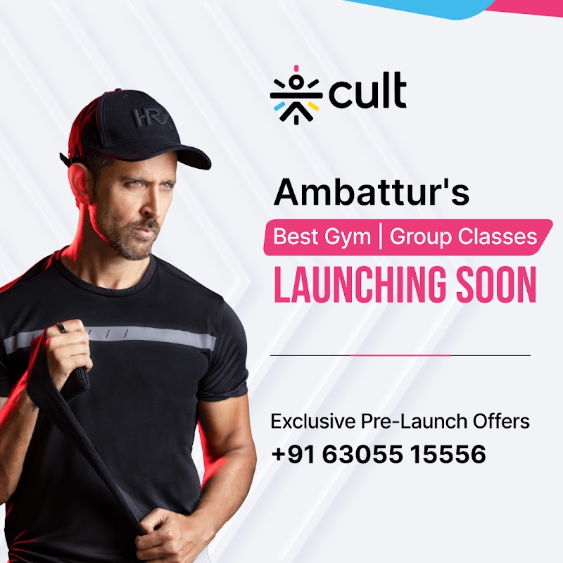 Cult Gym Ambattur - Cult Gym Ambattur, 146, Redhills Main Rd, near Hi Stile, opp. to Domino's Pizza, Vijayalakshmi Puram, Ambattur, Chennai, Tamil Nadu 600053, India