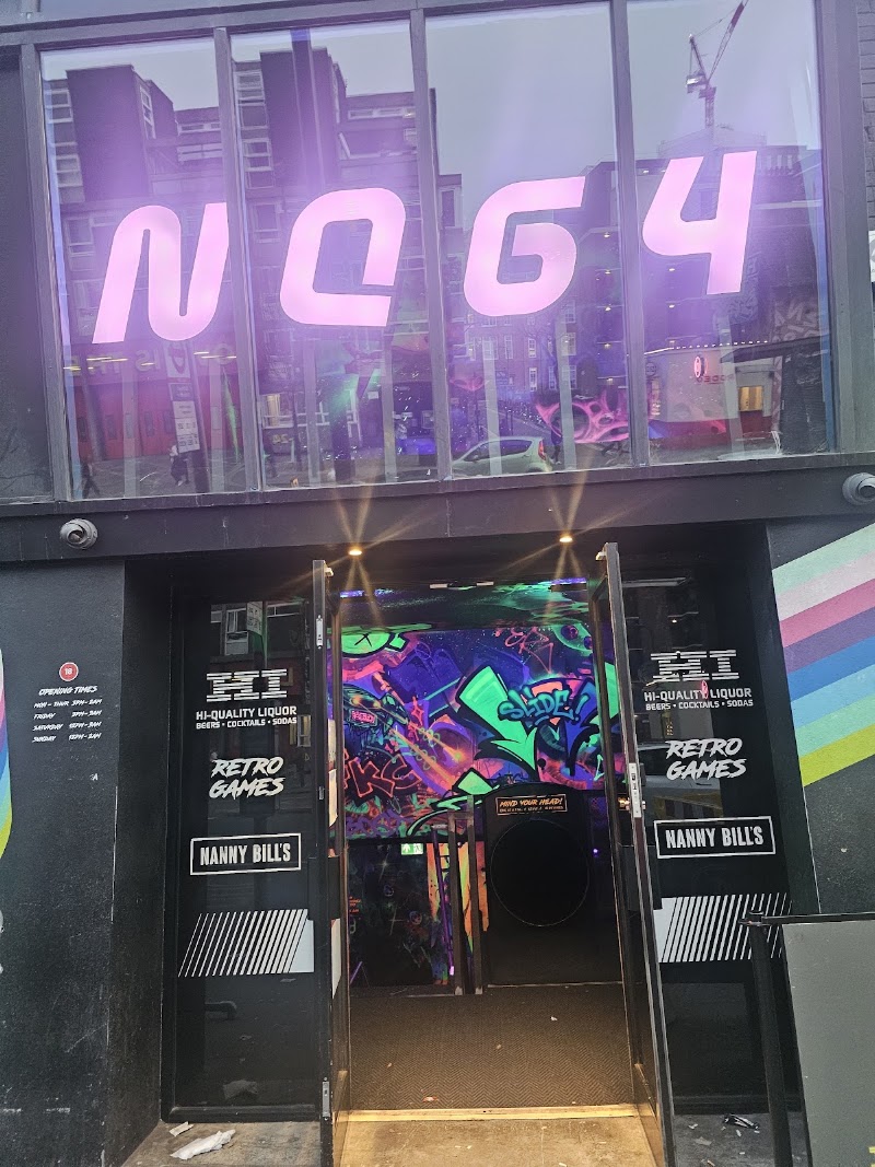 NQ64 Arcade Bar - Shoreditch - NQ64 Arcade Bar - Shoreditch, 256, 260 Old St, London EC1V 9DD, UK
