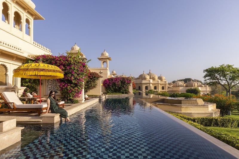 The Oberoi Udaivilas, Udaipur - The Oberoi Udaivilas, Udaipur HMGC+VVV, Badi-Gorela-Mulla Talai Rd, Haridas Ji Ki Magri, Pichola, Udaipur, Rajasthan 313004, India