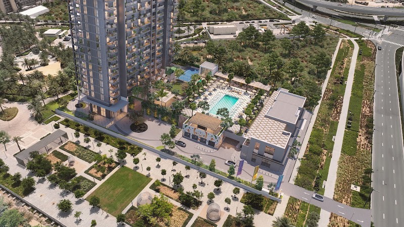HYDE Residences Dubai Hills - HYDE Residences Dubai Hills, 463R+HH Park Main entrance - Hadaeq Sheikh Mohammed Bin Rashid - Dubai Hills - Dubai - United Arab Emirates