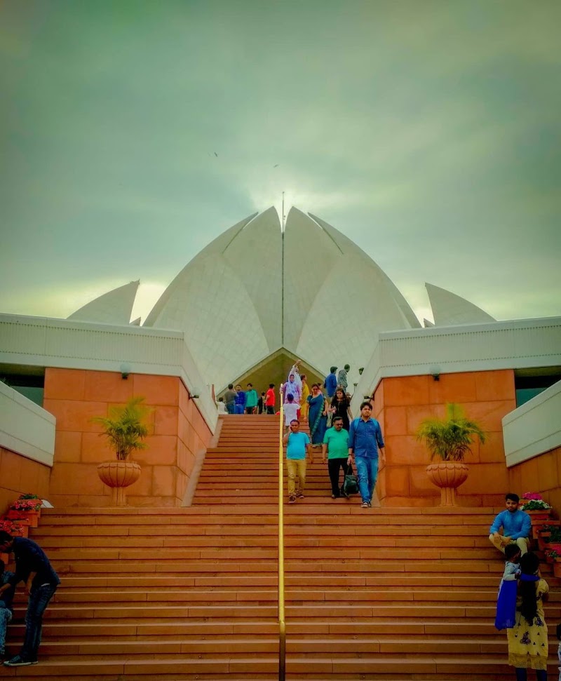 Lotus Temple Road - Lotus Temple Road, Lotus Temple Rd, Kalkaji, New Delhi, Delhi, India