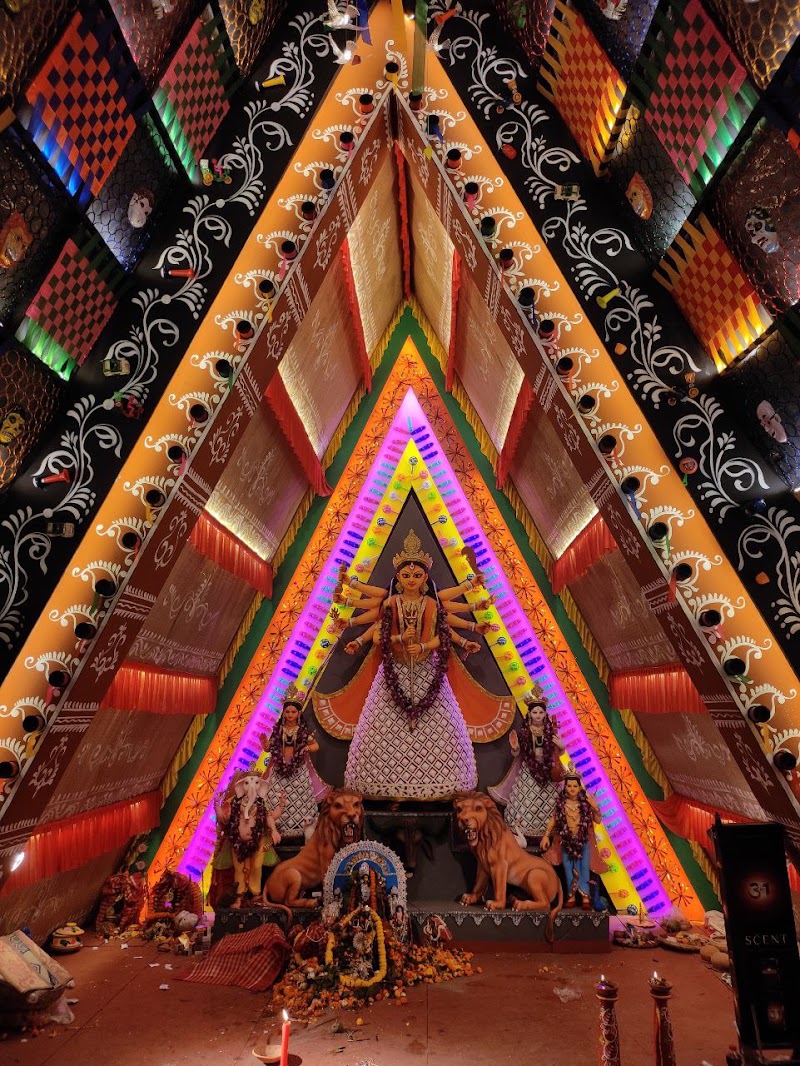 Hindusthan Park Durga Puja - Hindusthan Park Durga Puja, 55 B, opposite of Basanti Devi College, Golpark, Hindustan Park, Gariahat, Kolkata, West Bengal 700029, India
