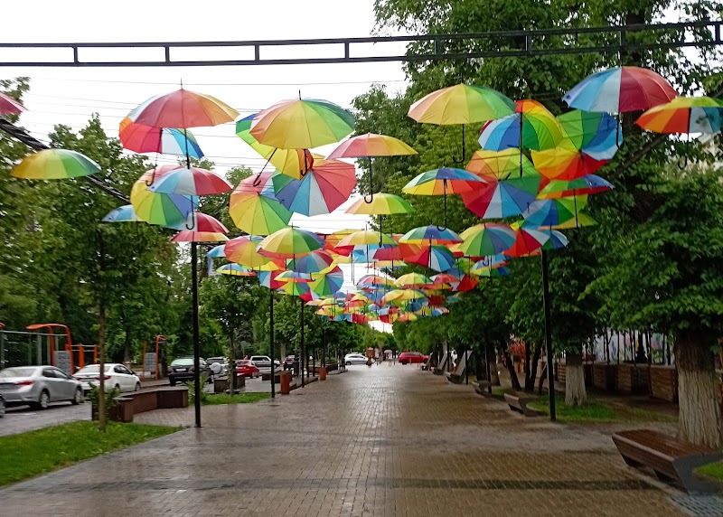 Panfilov Street - Panfilov Street, Panfilov St, Almaty, Kazakhstan