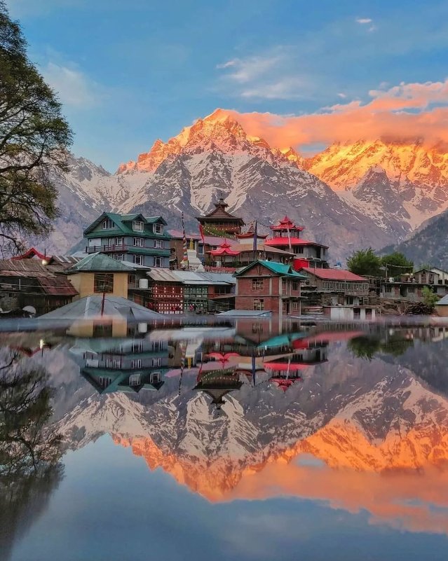 Kinner Kailash view point KALPA - Kinner Kailash view point KALPA G7Q2+76F, Kalpa - Pangi Rd, Saryo, Kalpa, Himachal Pradesh 172108, India