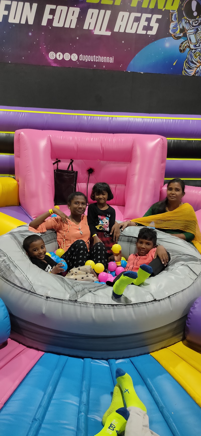 Dugout Inflatable Park - Dugout Inflatable Park 137, Velachery-Tambaram Main Road, 3rd Floor, Grand Square Mall, Dr, V.O.C Nagar, Doctor Seetaram Nagar, Velachery, Chennai, Tamil Nadu 600042, India