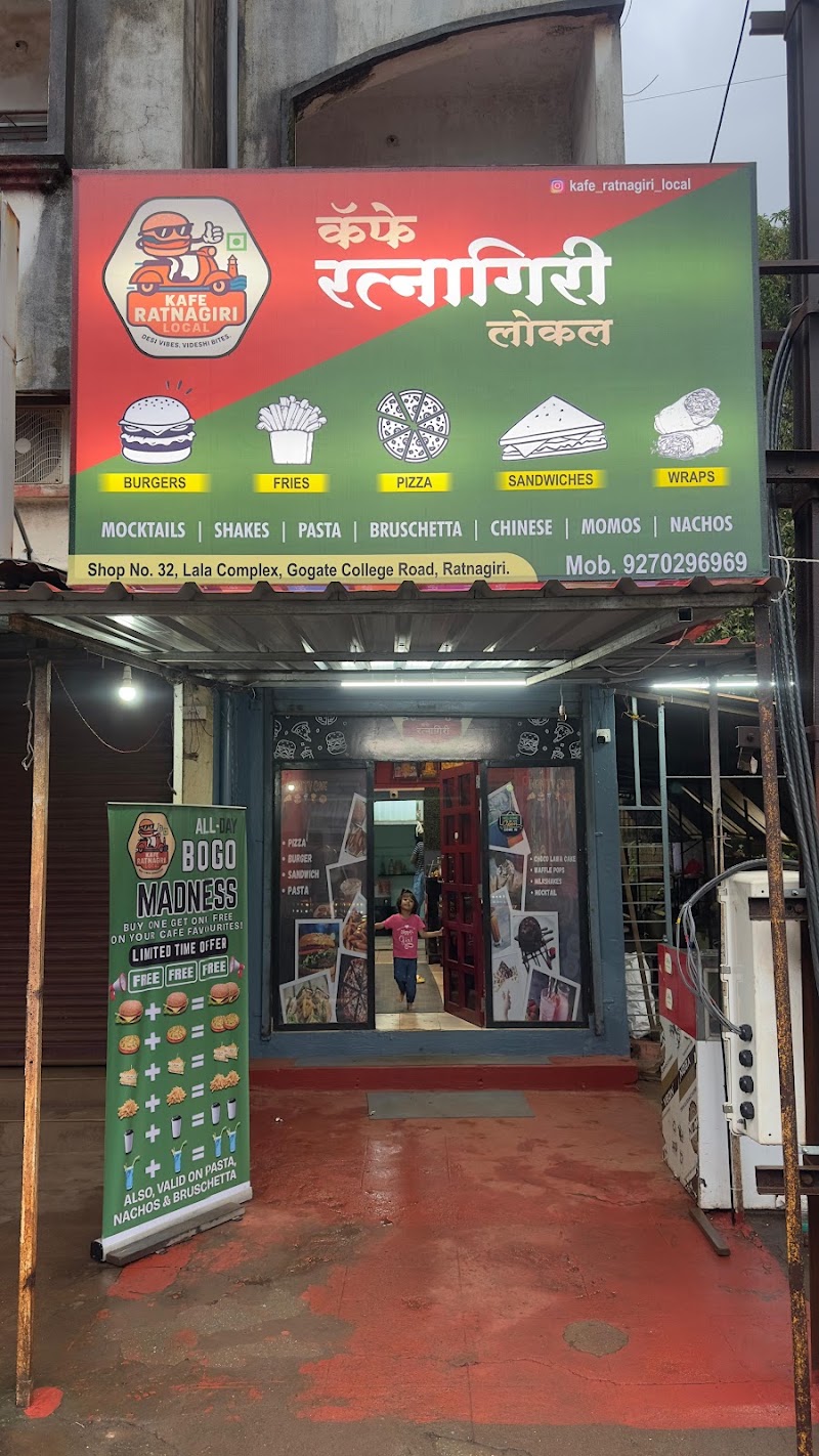 Kafe Ratnagiri Local - Kafe Ratnagiri Local Shop 32, Lala Complex, Gogate College Road, behind Civil Hospital, Rajiwada, Ratnagiri, Maharashtra 415612, India