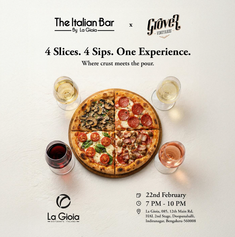 The Italian Bar by La Gioia - The Italian Bar by La Gioia 2nd Floor, 1085, 12th Main Rd, Doopanahalli, Indiranagar, Bengaluru, Karnataka 560008, India