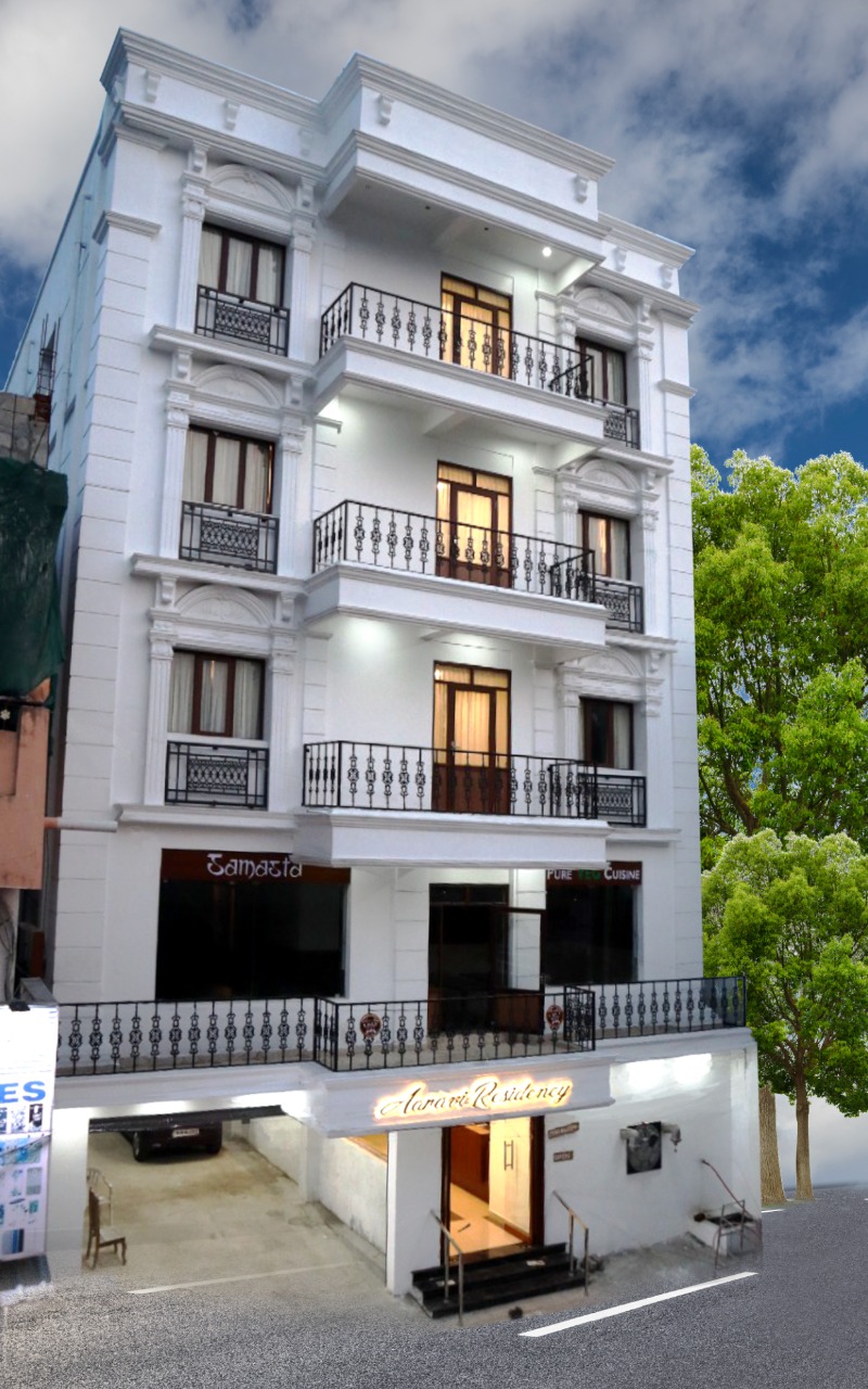 Treebo Aaravi Residency, 800 Mtrs From Promenade Beach