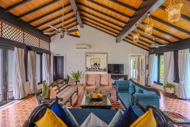 ELIVAAS Signature Seine - 3 BHK villa with Private Pool in Goa - ELIVAAS Signature Seine - 3 BHK villa with Private Pool in Goa, Saipem River Villas, Pilerne - Candolim Rd, Pilerne Industrial Estates, Calangute, Goa 403114, India