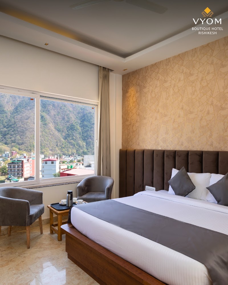 Vyom Boutique Hotel Rishikesh - Vyom Boutique Hotel Rishikesh NH 58, Badrinath Marg, Tapovan, Rishikesh, Uttarakhand 249192, India