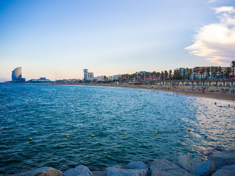 Barceloneta Beach - Barceloneta Beach Barceloneta Beach, Spain