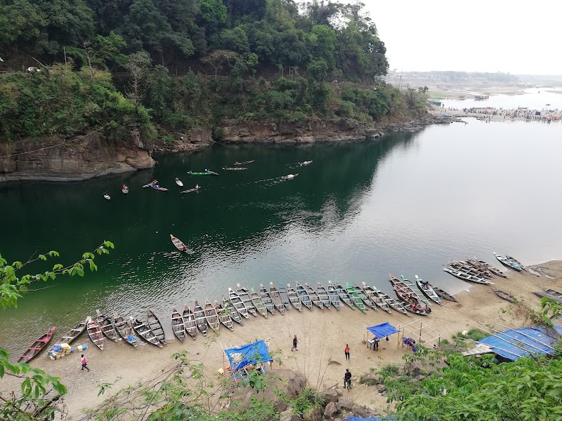 Dawki river view point - Dawki river view point, 52Q9+RCR, Dawki Bridge, Dawki, Meghalaya 793109, India