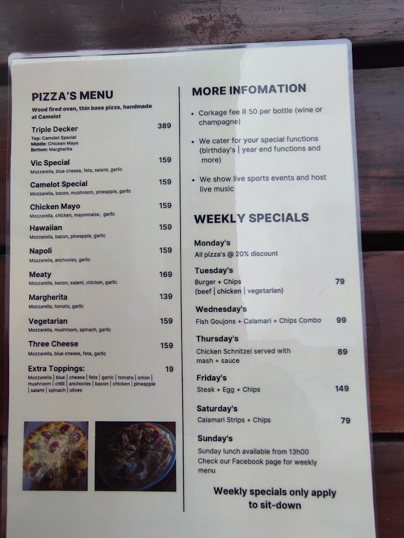 Camelot Restaurant & Bar - Camelot Restaurant & Bar, 2674 Porter Dr, Betty's Bay, 7141, South Africa