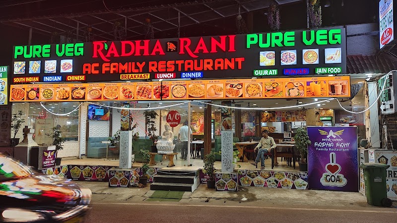 Radha Rani Pure Veg Family Restaurant - Radha Rani Pure Veg Family Restaurant Calangute - Baga Rd, opp. Tibetan market, Baga, Calangute, Goa 403516, India