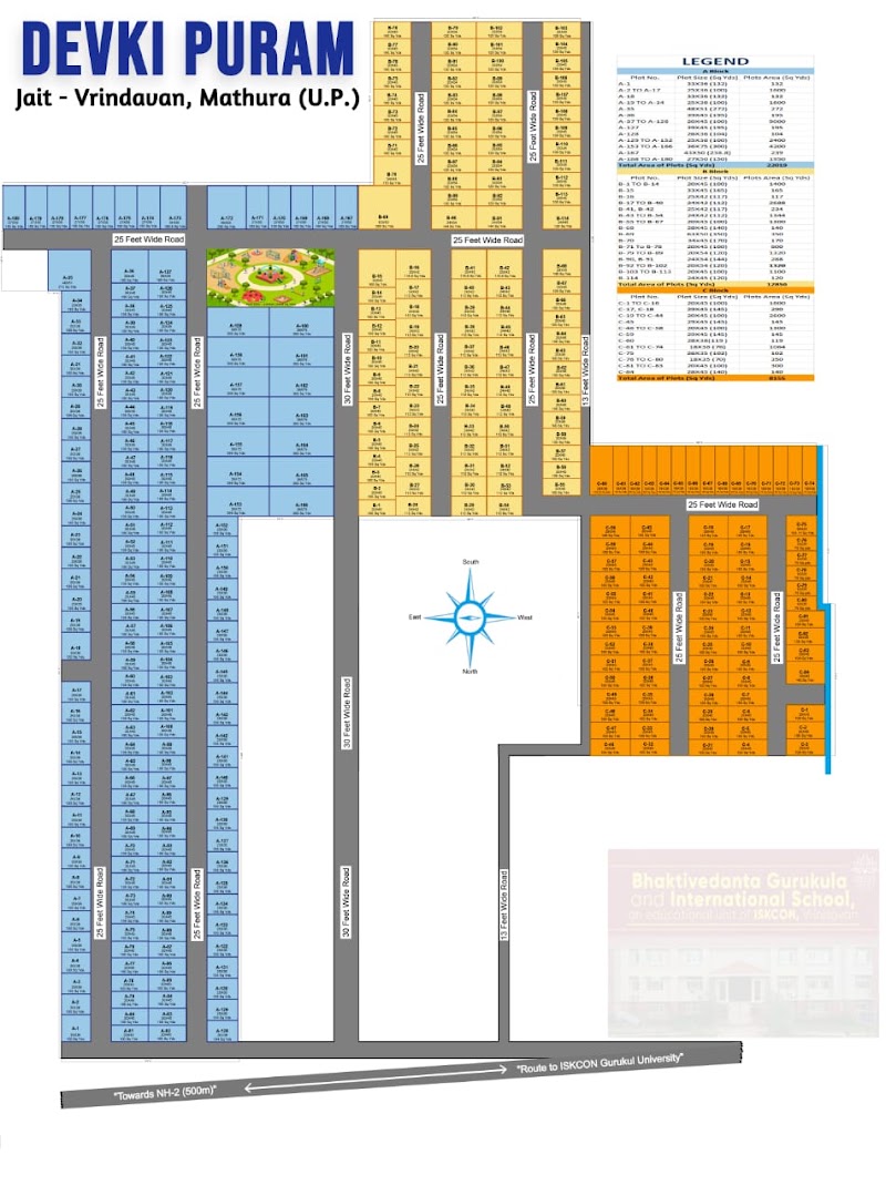 Shree Vrinda Real-Estate - Shree Vrinda Real-Estate, road, nearby 7 flower hotel, Panigaon Khader, Vrindavan, Uttar Pradesh 281121, India
