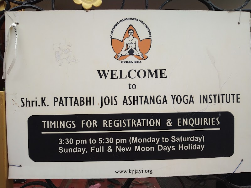 K Pattabhi Jois Ashtanga Yoga Institute - K Pattabhi Jois Ashtanga Yoga Institute, 235, 8th Cross Rd, 3rd Stage, Gokulam 3rd Stage, Gokulam, Mysuru, Karnataka 570002, India