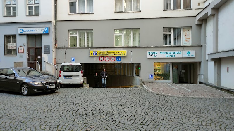 [P] Central Parking Prague - [P] Central Parking Prague, 15, Karlovo nám. 292, Nové Město, 120 00 Praha-Praha 2, Czechia