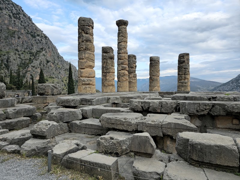 Temple of Apollo - Temple of Apollo, Delphi 330 54, Greece