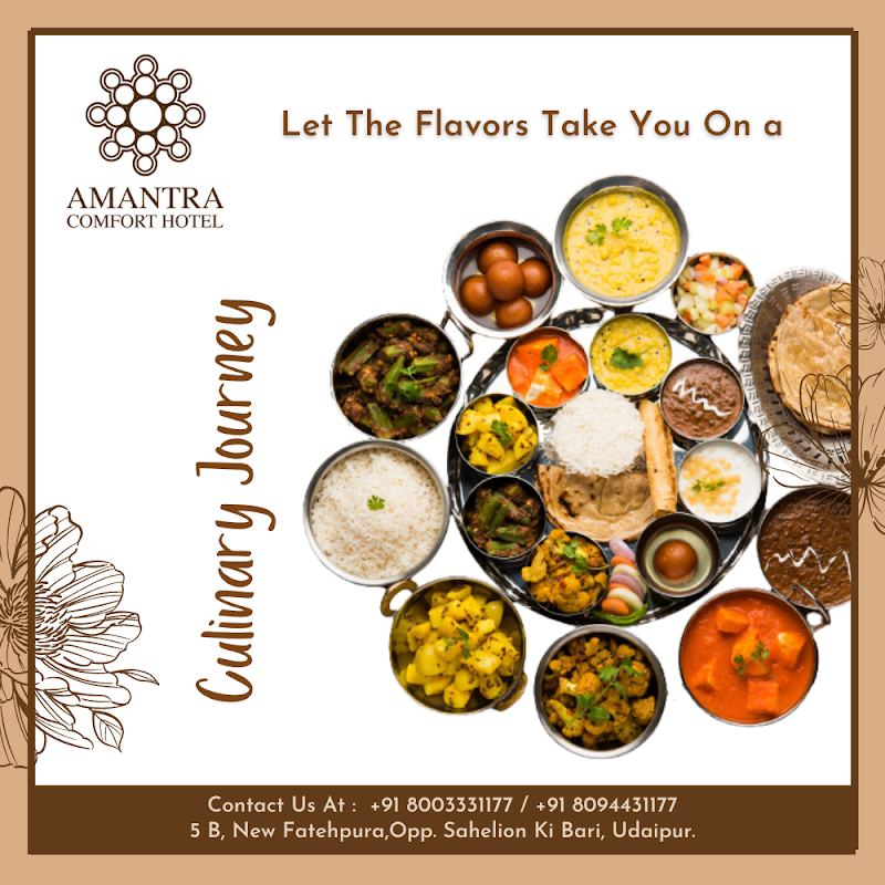 Amantra Comfort Hotel - Amantra Comfort Hotel, 5B, opp. Sahelion Ki Bari, New Fatehpura, Panchwati, Udaipur, Rajasthan 313004, India