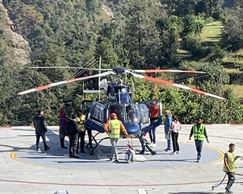 Trans bharat helipad - Trans bharat helipad, G3RH+4V6, Deosal, Uttarakhand 246471, India