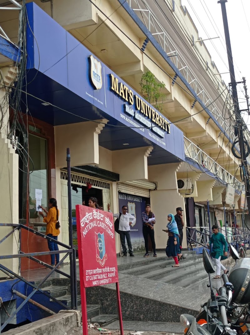 MATS University - MATS University Pagaria Complex, MATS Tower, Pandri, Raipur, Chhattisgarh 492004, India