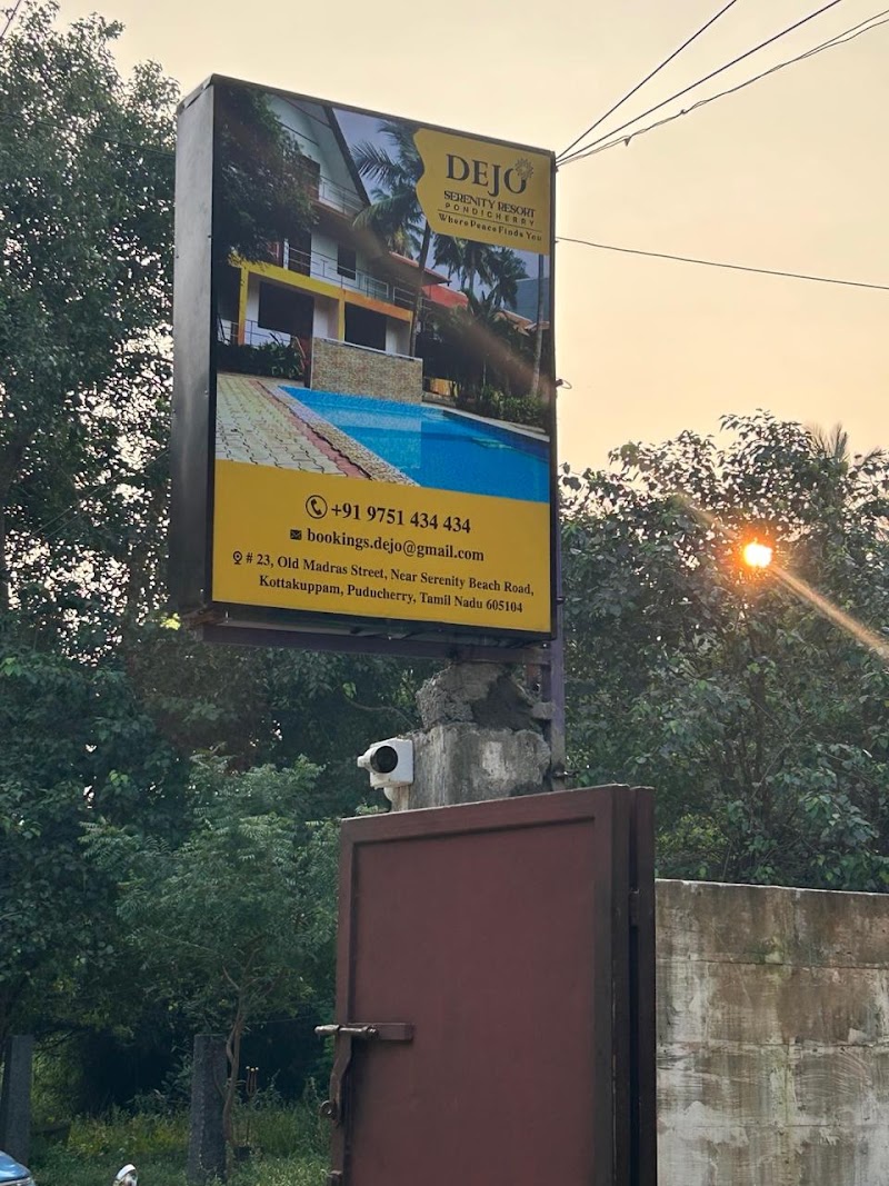 Dejo Serenity Resorts - Dejo Serenity Resorts Near Serenity Beach Road, Serenity Beach, 23, Old Madras St, Kottakuppam, Puducherry, Kottakuppam, Puducherry 605104, India