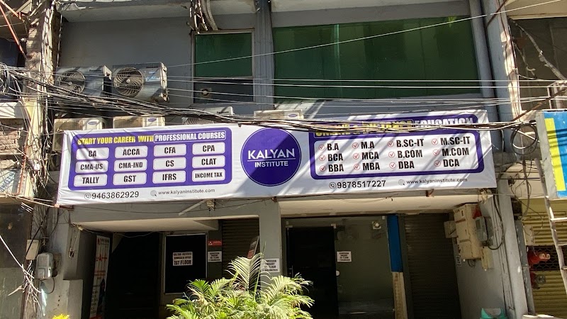 Kalyan Institute | Best CA, ACCA, CS, CMA (US/India), CPA, CFA, EA & Commerce Coaching in Ludhiana - Kalyan Institute | Best CA, ACCA, CS, CMA (US/India), CPA, CFA, EA & Commerce Coaching in Ludhiana Ground Floor, SCO 142 Jila, Kacheri Rd, Feroz Gandhi Market, Jila Kacheri Area, Model Gram, Ludhiana, Punjab 141001, India