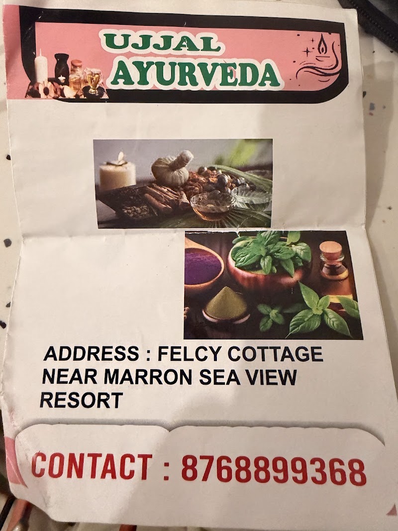 Ujjal Ayurveda - Ujjal Ayurveda South end of, Felcy Cottage, Ourem Rd, near Marron sea view resort, Palolem, Canacona, Goa 403702, India