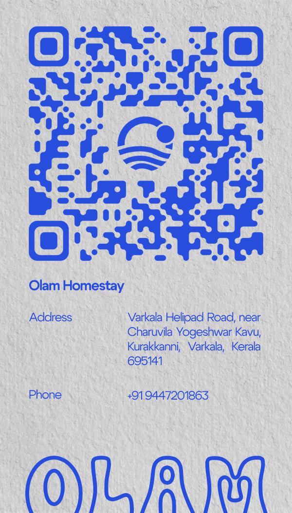 Olam Homestay - Olam Homestay Varkala Helipad Road, near Charuvila Yogeshwar Kavu, Kurakkanni, Varkala, Kerala 695141, India