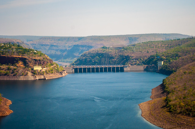 Srisailam Reservoir - Srisailam Reservoir Sri Sailam, Nandyal district, Andhra Pradesh, Domalapenta, Srisailam Project, Telangana 518101, India