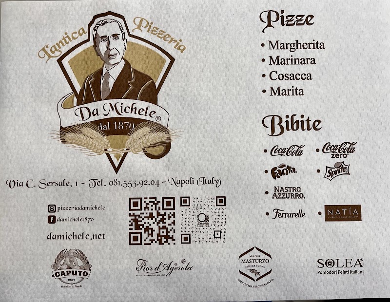 L'Antica Pizzeria da Michele - L'Antica Pizzeria da Michele Via Cesare Sersale, 1, 80139 Napoli NA, Italy