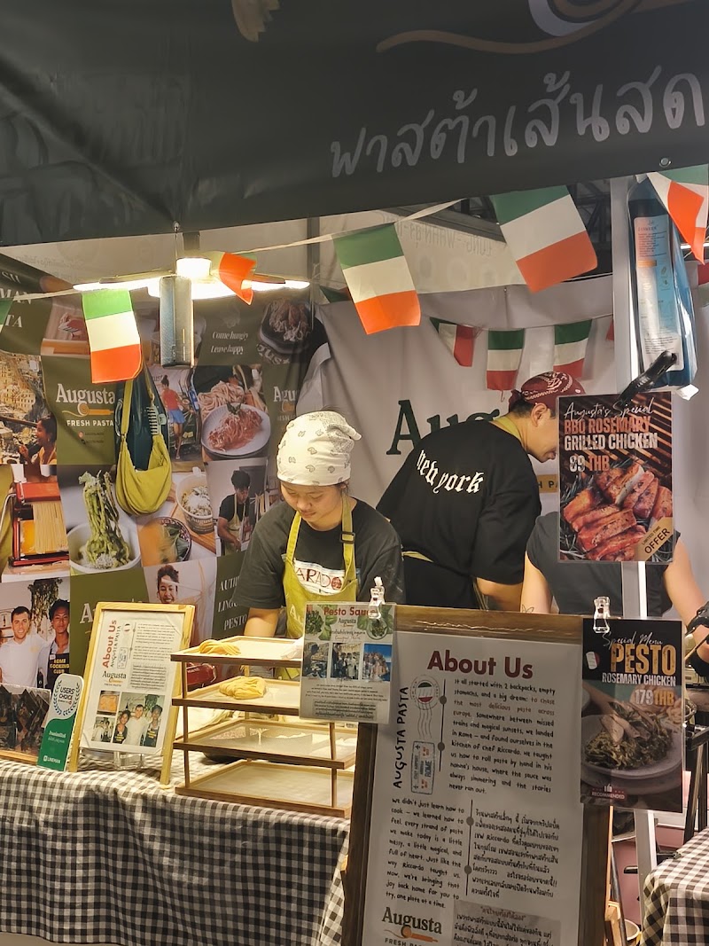 Augusta Fresh Pasta พาสต้าโรมันเส้นสด - Augusta Fresh Pasta พาสต้าโรมันเส้นสด, ตลาดนัดรถไฟ, Thanon Srinagarindra, Khwaeng Nong Bon, Khet Prawet, Krung Thep Maha Nakhon 10250, Thailand