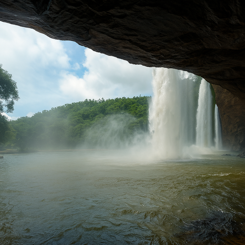 Godhas Waterfall - Godhas Waterfall, Unnamed Road, MC9Q+2MF, Katingpani, Odisha 766105, India