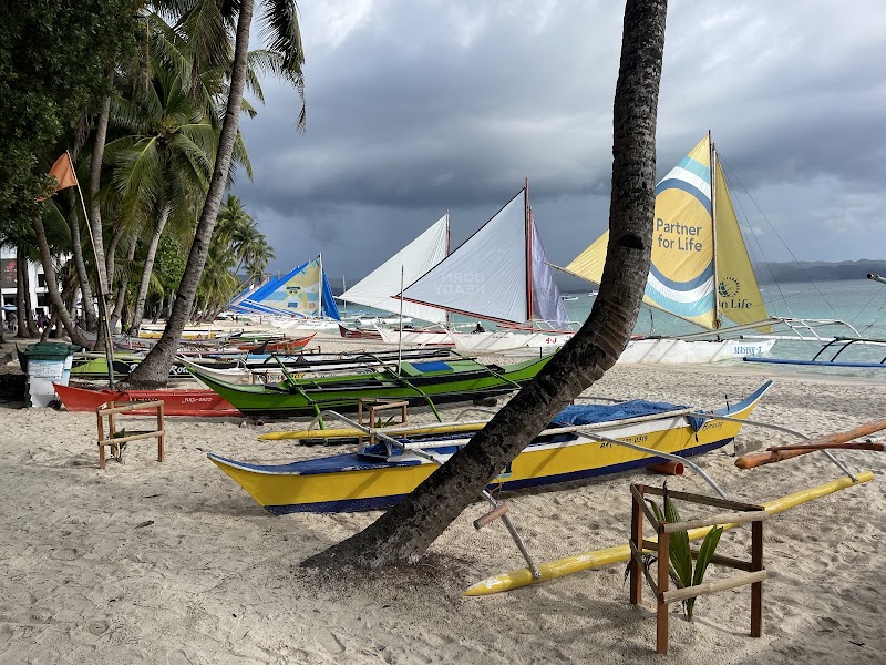 白沙滩 - 白沙滩, White Beach Path, Malay, Aklan, Philippines