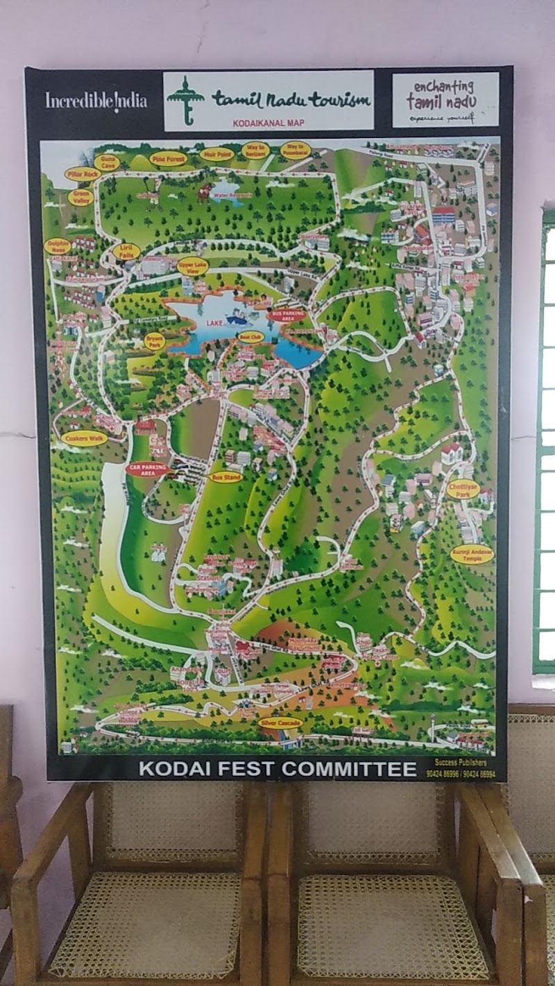 Kodaikanal Tourist Office - Kodaikanal Tourist Office 6FPR+PGC, Kodaikanal, Tamil Nadu 624101, India