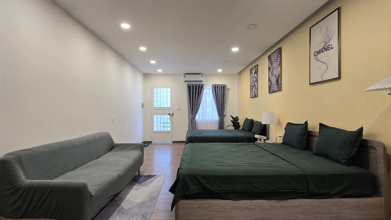 Flamingo Family Studio - 2 Queen Spring Mattress Beds & Spacious Room - Near Bui Vien Walking Street 200m - LGBTQ Friendly - Flamingo Family Studio - 2 Queen Spring Mattress Beds & Spacious Room - Near Bui Vien Walking Street 200m - LGBTQ Friendly, 147/#14 Đề Thám, Cầu Ông Lãnh, Hồ Chí Minh, Vietnam