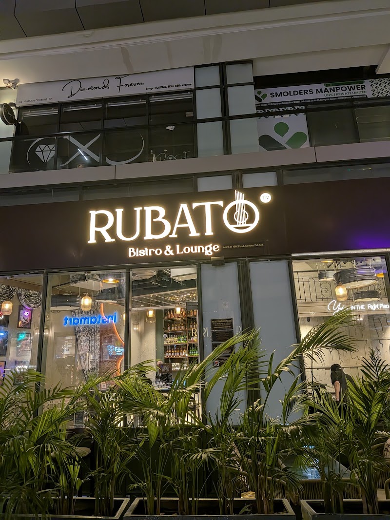 RUBATO - Bistro & Lounge - RUBATO - Bistro & Lounge R3 Block, Lower Ground floor, Shop number 48 & 49, M3M 65th Avenue, Sector 65, Gurugram, Haryana 122101, India